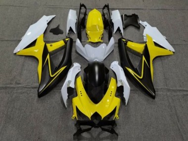 Compra Carenados Moto Suzuki GSXR 600 / GSXR 750 2008-2010 - Blanco Amarillo Gris Negro