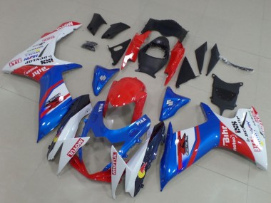 Compra Carenados Moto Suzuki GSXR 600 / GSXR 750 2011-2024 - Azul Rojo Blanco