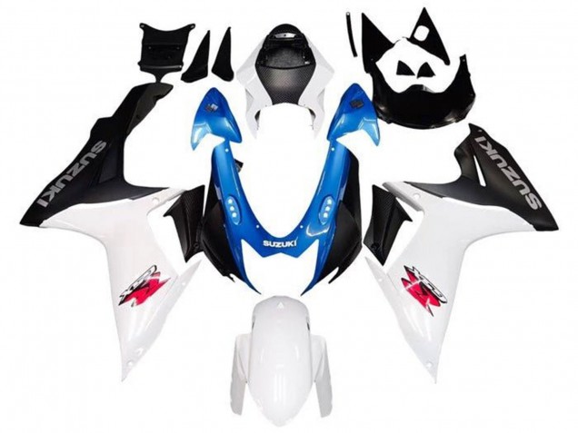 Compra Carenados Moto Suzuki GSXR 600 / GSXR 750 2011-2024 - Blanco Azul Negro Rosa