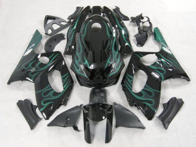 Compra Carenados Moto Yamaha YZF600R Thundercat 1996-2007 - Negro Verde Llama