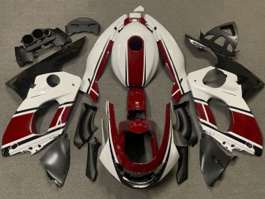 Compra Carenados Moto Yamaha YZF600R Thundercat 1996-2007 - Blanco Rojo Oscuro