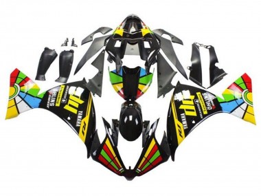Compra Carenados Moto Yamaha YZF 1000 R1 2009-2011 - Negro Brillante HP RuedaColores
