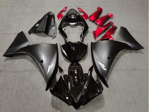 Compra Carenados Moto Yamaha YZF 1000 R1 2009-2011 - Negro Brillante Negro Mate Rojo