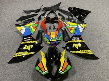 Compra Carenados Moto Yamaha YZF 1000 R1 2009-2011 - Negro Amarillo HP RuedaColores