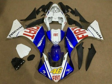 Compra Carenados Moto Yamaha YZF 1000 R1 2009-2011 - Blanco Azul Rojo Fiat Petronas