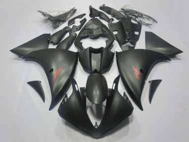 Compra Carenados Moto Yamaha YZF 1000 R1 2009-2011 - Negro Mate Rojo Calcomanía