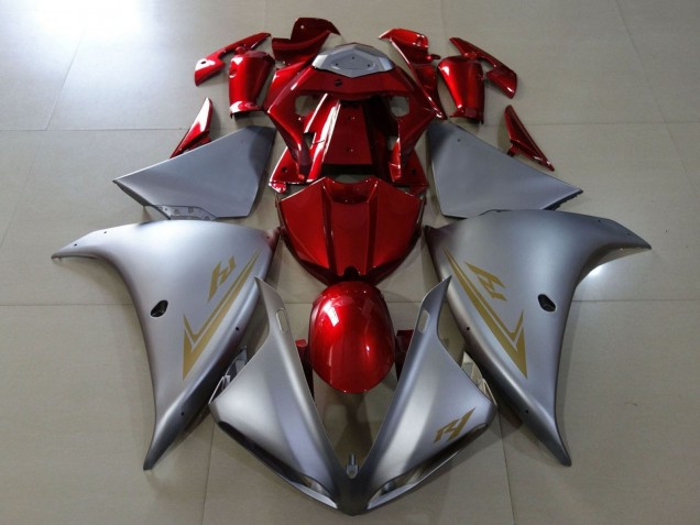 Compra Carenados Moto Yamaha YZF 1000 R1 2009-2011 - Plata Rojo