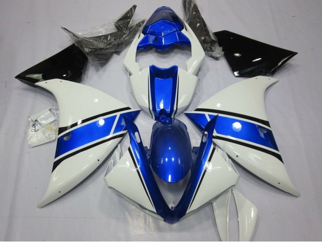 Compra Carenados Moto Yamaha YZF 1000 R1 2009-2011 - Blanco Azul Negro