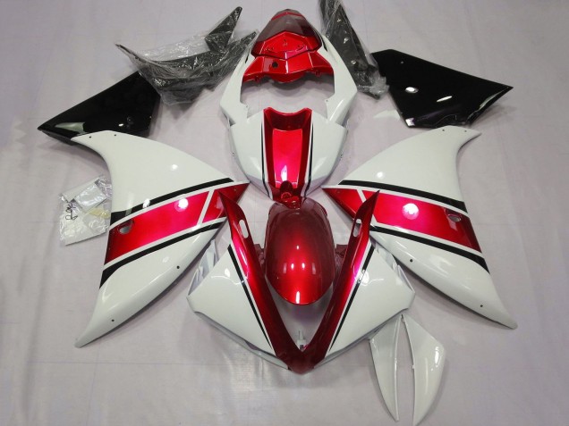 Compra Carenado Moto Yamaha YZF 1000 R1 2009-2011 - Blanco Rojo Negro