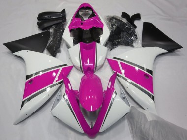 Compra Carenados Moto Yamaha YZF 1000 R1 2009-2011 - Blanco Rosa Negro