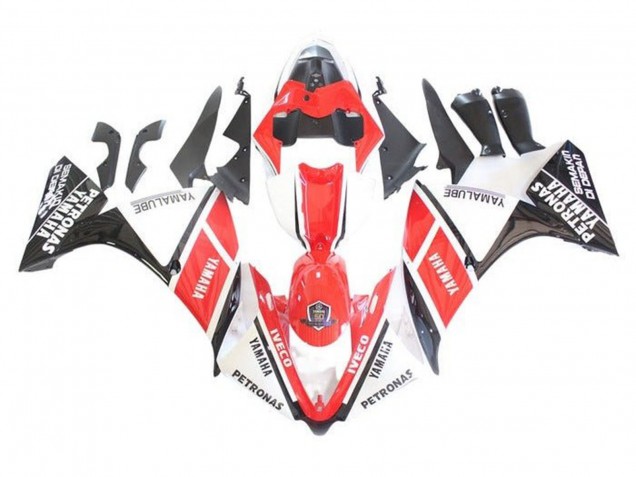 Compra Carenados Moto Yamaha YZF 1000 R1 2009-2011 - Blanco Rojo Negro Petronas