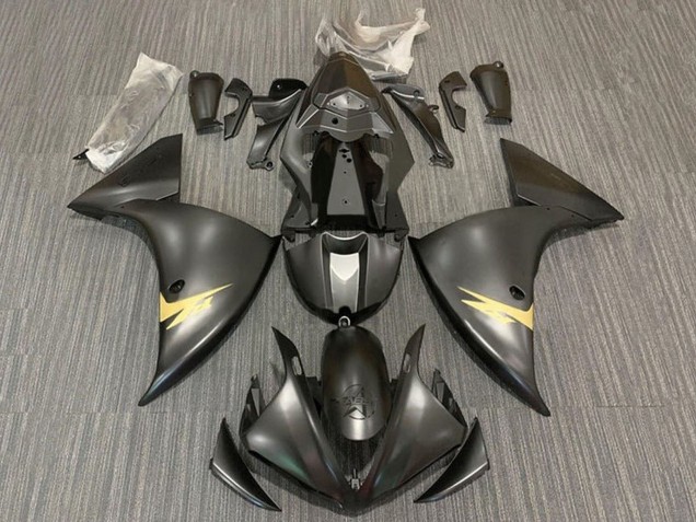 Compra Carenados Moto Yamaha YZF 1000 R1 2012-2014 - Negro Mate Oro