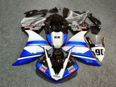 Compra Carenados Moto Yamaha YZF 1000 R1 2012-2014 - Blanco Azul Negro Fimer Yamalube 90