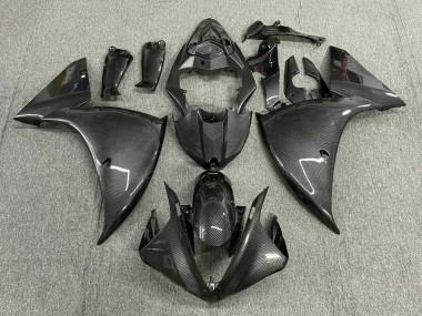 Compra Carenados Moto Yamaha YZF 1000 R1 2012-2014 - Falso FibraCarbono Gris Negro