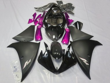 Compra Carenados Moto Yamaha YZF 1000 R1 2012-2014 - Negro Brillante Negro Mate Rosa