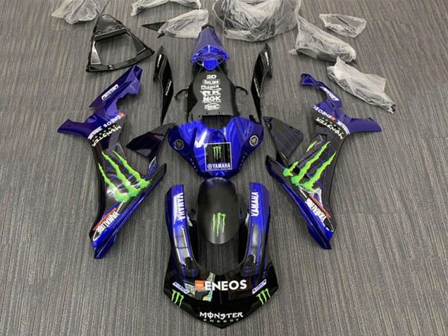 Compra Carenados Moto Yamaha YZF 1000 R1 2015-2019 - Azul Negro Monstruo ENEOS