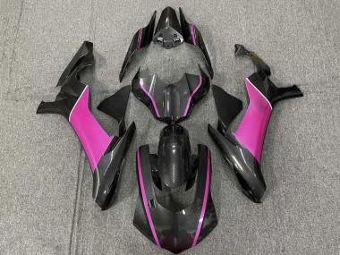Compra Carenados Moto Yamaha YZF 1000 R1 2015-2019 - Falso FibraCarbono Rosa