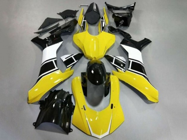 Compra Carenado Moto Yamaha YZF 1000 R1 2015-2019 - Amarillo Blanco Negro