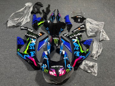Compra Carenados Moto Yamaha YZF 1000 R1 2020-2025 - Negro Azul Rosa Monstruo