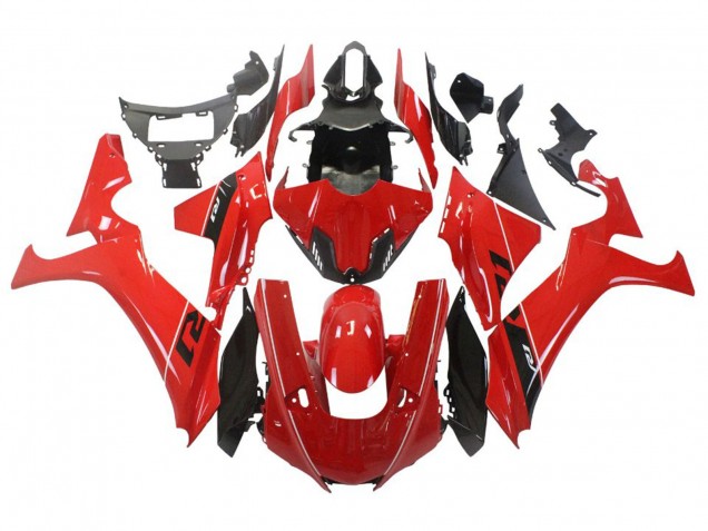 Compra Carenado Moto Yamaha YZF 1000 R1 2020-2025 - Rojo Blanco Negro Brillante