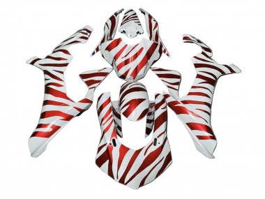 Compra Carenados Moto Yamaha YZF 1000 R1 2020-2025 - Blanco Rojo Cebra