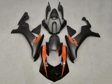 Compra Carenados Moto Yamaha YZF 1000 R1 2020-2025 - Negro Brillante Negro Mate Naranja