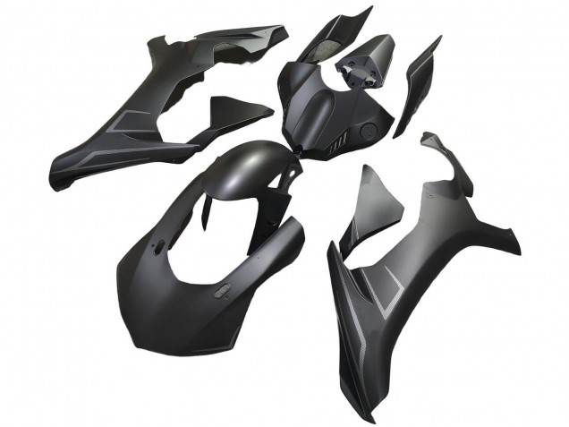 Compra Carenados Moto Yamaha YZF 1000 R1 2020-2025 - Negro Mate Plata