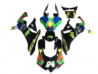 Compra Carenados Moto Yamaha YZF 1000 R1 2020-2025 - Azul Verde Amarillo Rojo Negro RuedaColores 94