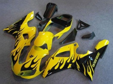 Compra Carenados Moto Yamaha YZF 1000 R1 1998-1999 - Amarillo Negro Llama