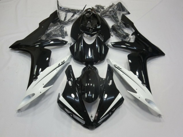 Compra Carenados Moto Yamaha YZF 1000 R1 2004-2006 - Negro Brillante Blanco