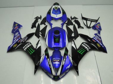 Compra Carenados Moto Yamaha YZF 1000 R1 2004-2006 - Azul Blanco Negro Verde Monstruo Energy