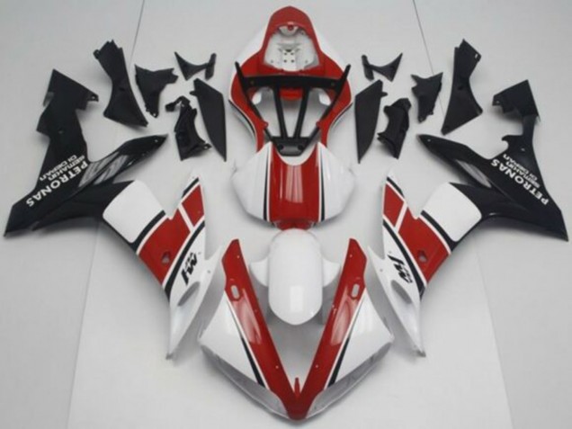 Compra Kits Carenado Moto Yamaha YZF 1000 R1 2004-2006 - Blanco Rojo Negro