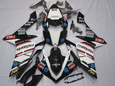 Compra Carenados Moto Yamaha YZF 1000 R1 2007-2008 - Negro Brillante Blanco Rojo Azul Volvo Sterilgarda Fimer