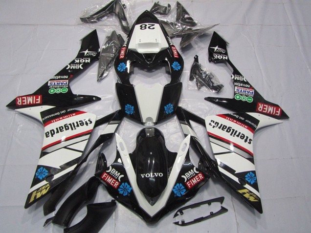 Compra Carenados Moto Yamaha YZF 1000 R1 2007-2008 - Negro Brillante Blanco Rojo Azul Volvo Sterilgarda Fimer