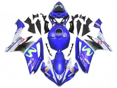 Compra Carenados Moto Yamaha YZF 1000 R1 2007-2008 - Azul Blanco Verde ENEOS