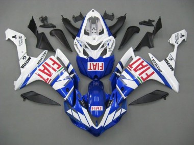 Compra Carenados Moto Yamaha YZF 1000 R1 2007-2008 - Blanco Azul Rojo Fiat