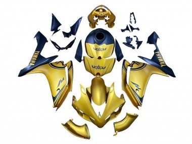 Compra Carenados Moto Yamaha YZF 1000 R1 2007-2008 - Oro Azul