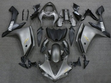 Compra Carenados Moto Yamaha YZF 1000 R1 2007-2008 - Plata Oscuro Negro Mate