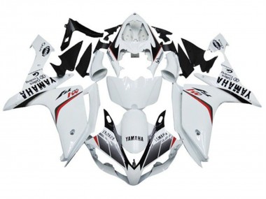 Compra Carenados Moto Yamaha YZF 1000 R1 2007-2008 - Blanco Rojo Negro Raya M1