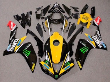 Compra Carenados Moto Yamaha YZF 1000 R1 2007-2008 - Amarillo Blanco Negro Verde Monstruo Dewalt