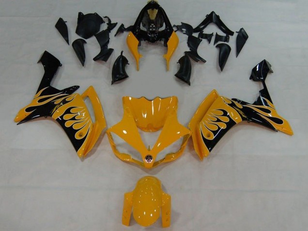 Compra Carenados Moto Yamaha YZF 1000 R1 2007-2008 - Amarillo Negro Llama