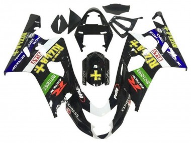 Compra Carenados Moto Suzuki GSXR 600 / GSXR 750 2004-2005 - Negro Brillante Azul Verde Amarillo Rizla