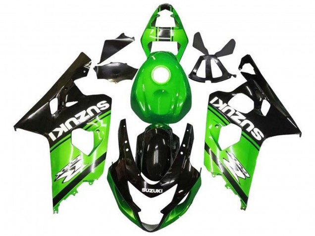 Compra Carenados Moto Suzuki GSXR 600 / GSXR 750 2004-2005 - Verde Negro Blanco
