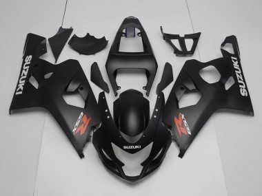 Compra Carenados Moto Suzuki GSXR 600 / GSXR 750 2004-2005 - Negro Mate Rojo Blanco