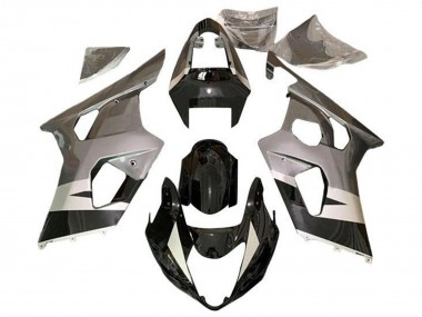 Compra Carenados Moto Suzuki GSXR 600 / GSXR 750 2004-2005 - Plata Negro Brillante