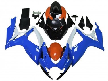 Compra Carenados Moto Suzuki GSXR 600 / GSXR 750 2006-2007 - Naranja Azul Blanco Negro