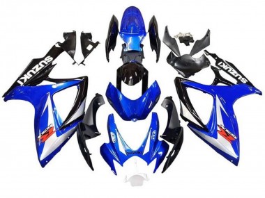 Compra Carenados Moto Suzuki GSXR 600 / GSXR 750 2006-2007 - Azul Blanco Negro Rojo