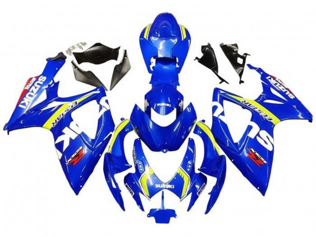 Compra Carenados Moto Suzuki GSXR 600 / GSXR 750 2006-2007 - Azul Blanco Amarillo Rojo Ecstar