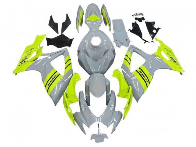 Compra Carenados Moto Suzuki GSXR 600 / GSXR 750 2006-2007 - Gris Neon Amarillo