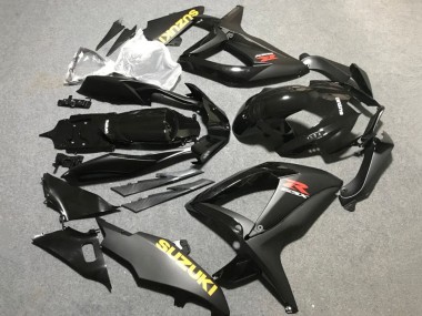 Compra Carenados Moto Suzuki GSXR 600 / GSXR 750 2006-2007 - Negro Mate Negro Brillante Amarillo
